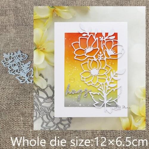 New Design Craft Metal stencil mold Cutting Dies Anemone Spray decoration scrapbook die cuts Album Paper Card Craft Embossing