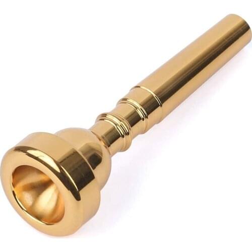 Trumpet Mouthpiece 5C Trumpet Mouthpiece Set Replacement Musical Instruments Accessories Golden