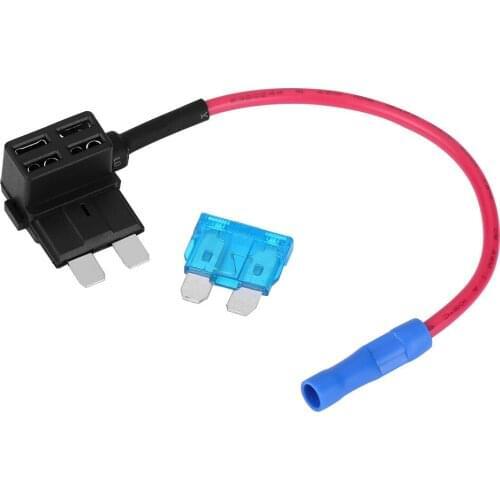 High Quality Tap Adapter Standard ATO ATC Blade Fuses Holder Car Accessories Dropshipping 5Pcs Car Auto Circuit Fuse