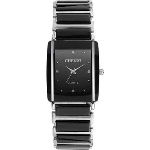 Woonun Women's Rectangular Watch