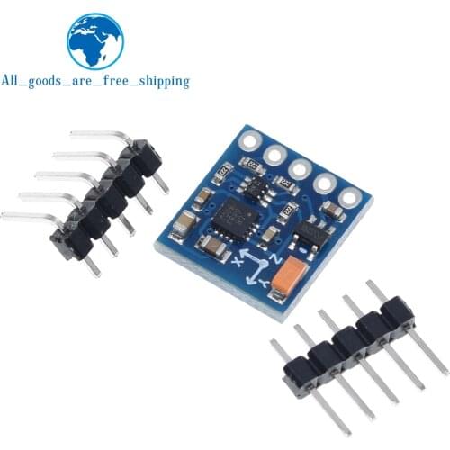TZT GY-271 HMC5883L 3V-5V Three 3 Triple Axis Magnetic Field Compass Magnetometer Sensor Module For Arduino IIC Board