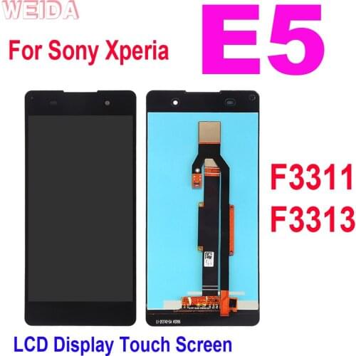 AAA+ 5.0" LCD For Sony Xperia E5 LCD F3311 F3313 LCD Display Touch Screen Assembly for Sony E5 LCD Screen Replacement