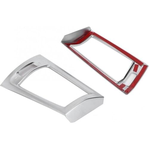 2pcs Chrome Plated Left-Hand Drive Side Air Conditioning Outlet Cover Trim Fit for BMW X3 F25 2011 2012 2013 2014 2015 2016 2017