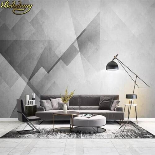 Beibehang custom photo mural wallpapers Modern minimalistic geometric modern abstract retro background wall painting wallpaper