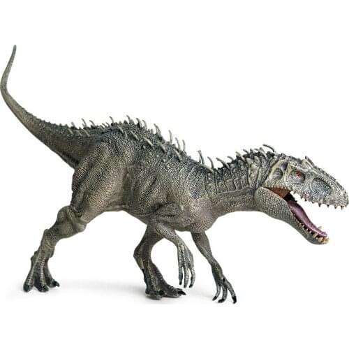 Big Size Jurassic Indominus Rex Action Figures Open Mouth Savage Tyrannosaurus Dinossauro World Animals Model Kid Toy Gift