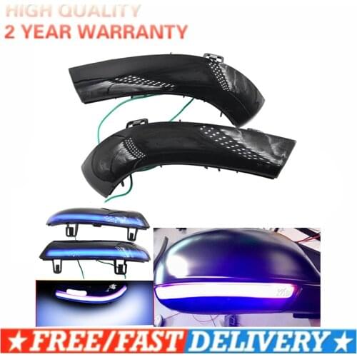 Dynamic LED turn signal side mirror indicator for Volkswagen Golf 5 GTI V MK5 Jetta Passat B5.5 B6 Sharan Superb EOS