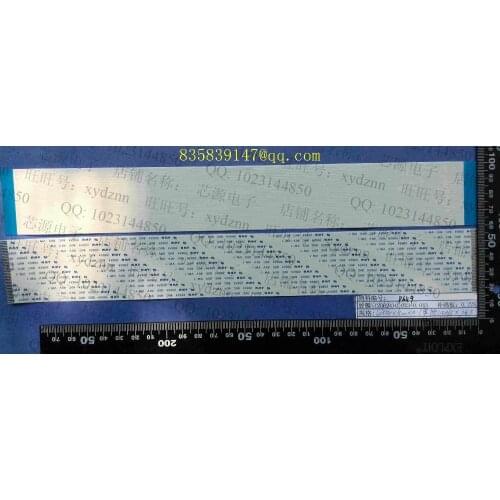 FFC cable 1.0 pitch-40pin-300mm-A same direction flexible flat cable ROHS customization is available