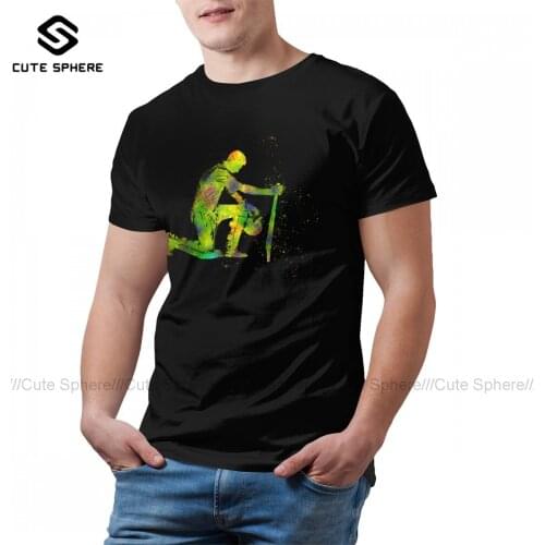 Cricket T Shirt Awesome Cotton Summer T-Shirt Short Sleeves Graphic Tshirt Oversize Male