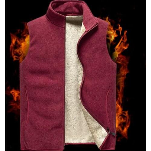 Cashmere Men' Sleeveless Vest Jackets Winter Jacket Wool Vest Male Cotton-Padded Vests Coats Men Warm Waistcoats Clothing 8XL