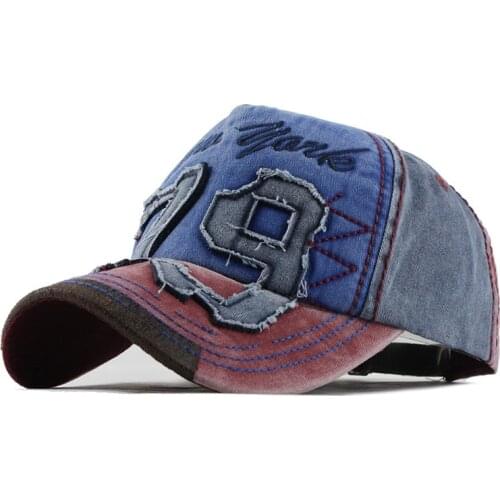 Mens Baseball Caps Dad Leisure Hat Women Wash Snapback Caps Bone Hats For Men Hat 79 Letter Retro Cotton Hip Hop Cap