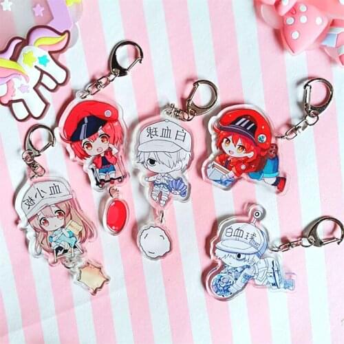 Anime Collection Acrylic Keychain Stunned Keychain Natsume Destiny Collapse New Key Ring Pendant