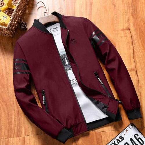 YuWaiJiaRen Autumn Spring Bomber Jacket Men Fashion Long Sleeve Mens Strand Collar Military Windbreaker Male Baseball Jacket 6XL