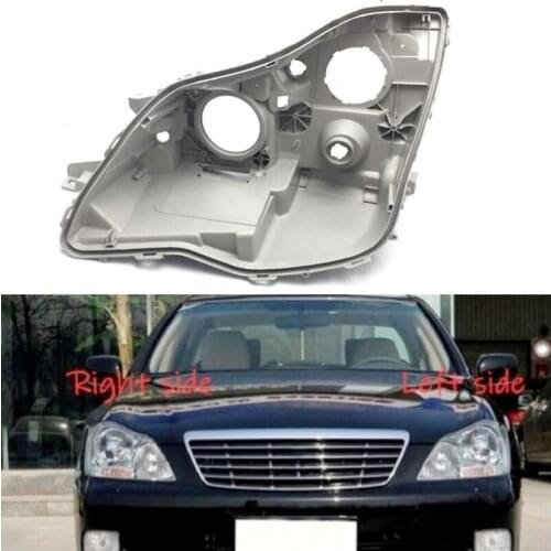 Headlight Base for Toyota Crown 12 Generation 2005 2006 - 2008 2009 Headlamp House Car Rear Base Front Auto Headlight Back House