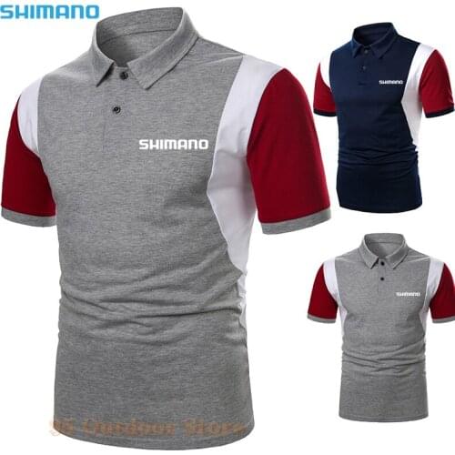 Shimano Fishing T Shirts for Men Polo Anti-Pilling Anti-Fade Breathable Soft Durable Solid Daiwa Fishing Clothes Spring Summer