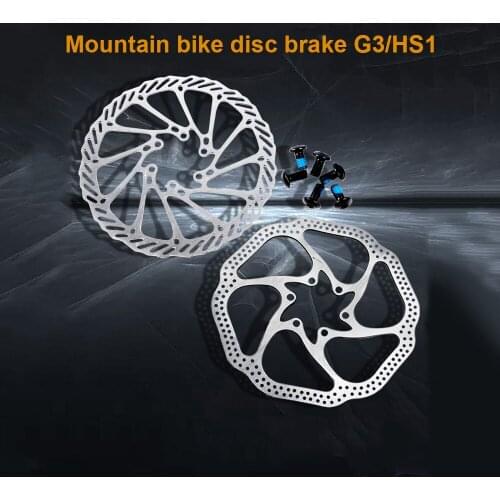 High quality stainless steel 160mm/180mm/203mm MTB/road disc brake Bicycle bike brake disc with screws