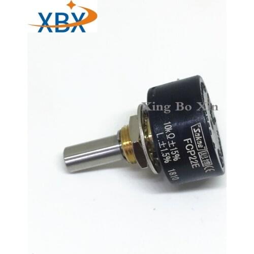 1PCS 100% new FCP22E 1K 2K 5K 10K Ohm SAKAE Bushing mount Potentiometer 1Turn FCP22E Japan