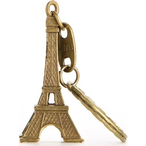 2018 New 1Pc Creative Gifts 5cm Metal Art Crafts Tower Model Figurine Zinc Alloy Statue Travel Souvenirs Home Decor