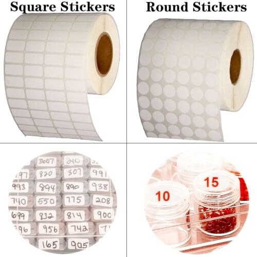 2000pcs Diamond Classification Storage boxs sticker Distinguish Label Stickers Diamond Painting Accessories Embroidery Tools