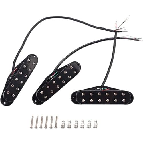 3Pcs/Set Neck Middle Bridge Humbucker Guitar Pickup for Strat-Sized Mini-Humbucker