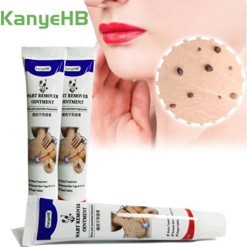 3pcs Wart Remover Skin Tag Resection Cream Rapid Removal Mole Genital Wart Verrucavulgaris Plantar Warts Flat Wart Ointment A635