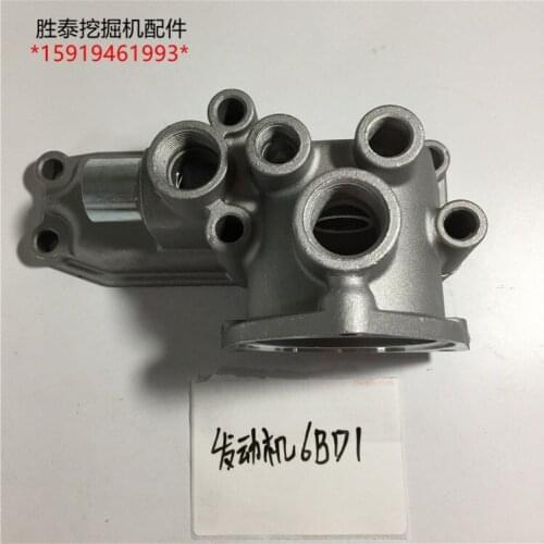 Sumitomo Excavator Accessories 100/120A2/130-5/200A3 Isuzu Engine Thermostat Base Cover