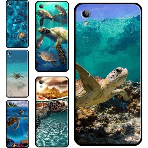 Ocean Sea Turtle Case For Vivo V20 SE V17 Neo V11i S1 Y12 Y17 Y19 Y20 Y20S Y30 Y70 Y81 Y91C Y11 2019 Y1S