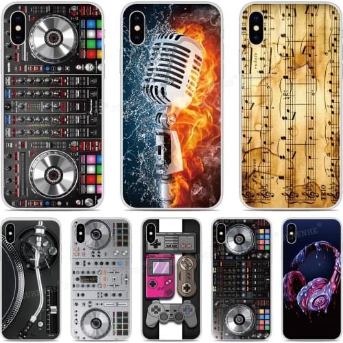Rubber Soft TPU Fundas Music DJ Mixer Phone Case For Alcatel 1 1S 3C 1C 1X 1V 3 3L 3V 3X 2019 1A 1B 1SE 2020 Silicone Back Cover
