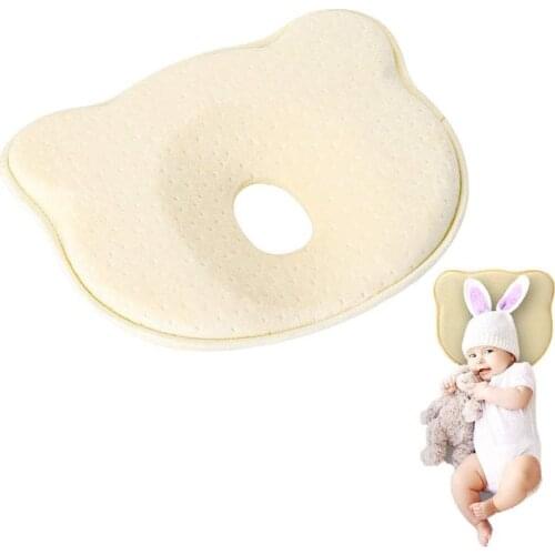 Memory Foam Baby Pillows Breathable Baby Shaping Pillows To Prevent Flat Head Ergonomic Newborns Pillow Infant Cushion 0~12M