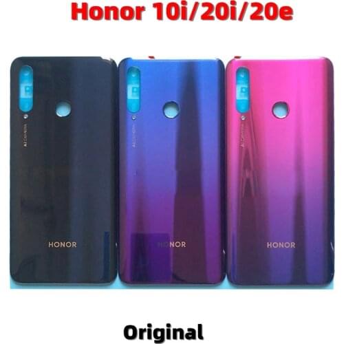 For Huawei Honor 10i 20i 20e Original New Back Battery Cover Rear Door Housing Case For Honor 20 Lite Global Repair Parts