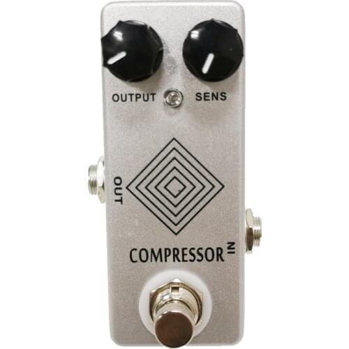 MOSKY Mini Electric Guitar Dynamic Compressor Effect Pedal True Bypass Full Metal Shell Guitar Parts & Accessories