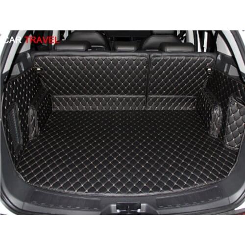 Good carpets! Special trunk mats for Land Rover Discovery Sport 5 seats -2014 durable boot carpets cargo liner,Free shipping