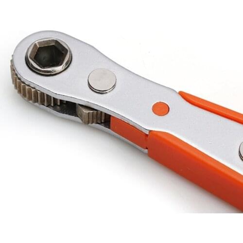 50LB Mini Magnetic Ratchet Wrench 1/4"(6.35mm) Hexagon Torx Bidirectional Control