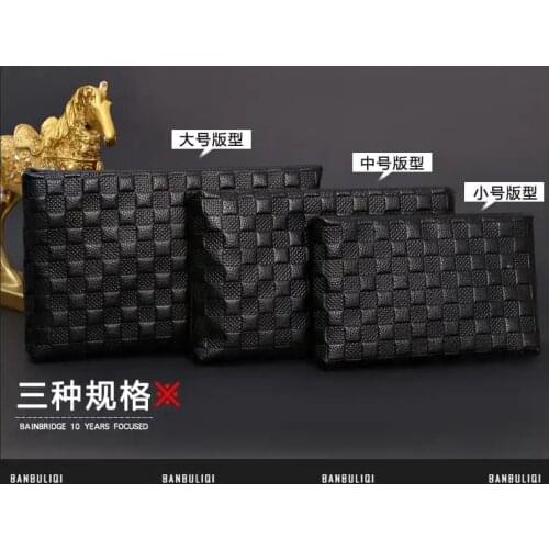 Genuine Leather man Alligator clutch bag money retro leather men card holder wallet zipper wallet coin purse mobile phone bag