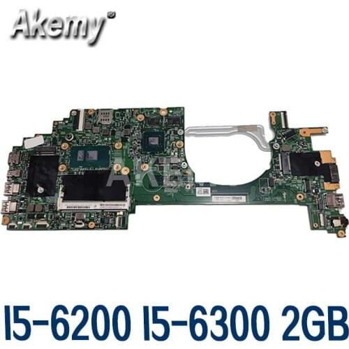 MB 14283-3 14283-2 14283-1 Mainboard For Lenovo Thinkpad P40 Yoga 460 Laptop Motherboard With I5-6200 I5-6300 CPU+2GB GPU
