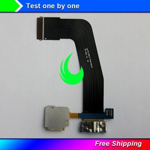 2Pcs Original For Samsung Galaxy Tab S 10.5 SM-T800 T800 T801 T805 Micro USB Charge Charging Port Dock w SD Connector Flexcable