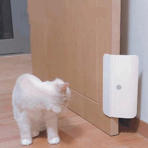 Pet Cats Dogs Door Opener Free Enter Security Easily Cat Hole Dog Door Hole Pet Gate Kit Pet Supplies gatos puerta para perro