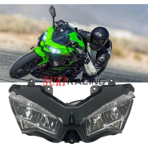 NINJA400/NINJA250 Motorcycle Headlight Headlamp Front Head Light With LED Lamp Beads For Kawasaki Ninja 400 Ninja 250 2018-2020