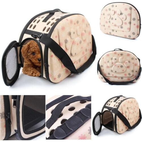 EVA Dog Carrier Foldable Outdoor Travel Carrier Bags for Small Dog Puppy Cats Carrying Carrier Animal Pet Supplies