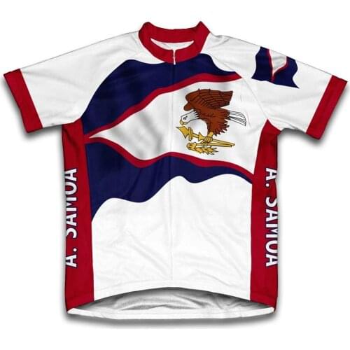 American samoa team pro cycling jersey MTB Ropa Ciclismo bike Clothing summer bicycle Maillot bike jersey wear