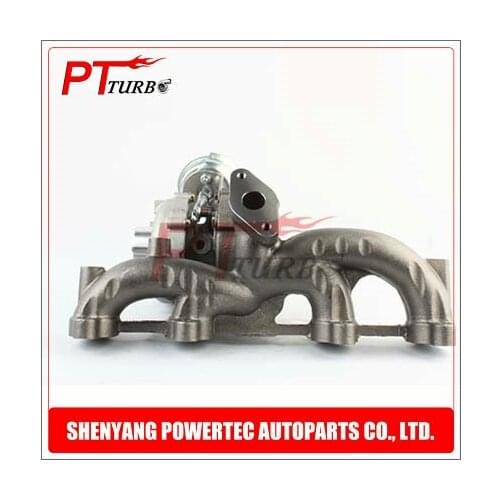 Balanced Full Turbo 713673-0004 for VW Bora 1.9 TDI 110HP 100HP ATD ASV - 713673 Complete turbocharger 038253019DV 454232-5002S
