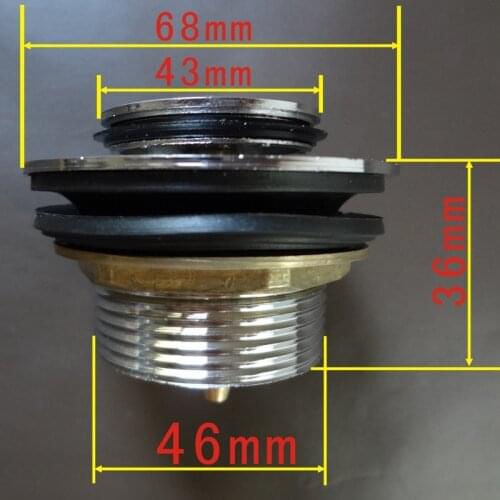 Alloy material shower room water heater, Drainage bathtub water, bounce type water heater,Bath drain device 1pcs/lot