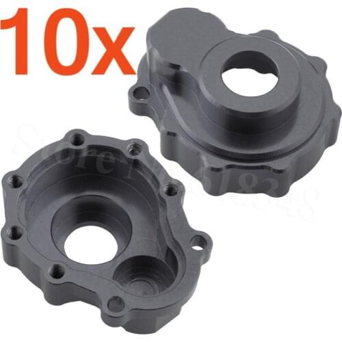 10Pairs/Lot Aluminum Alloy Rear Inner Portal Drive Housing (L&R) for 1/10 RC Traxxas TRX4 Crawler Truck 8253 Hop Up Parts