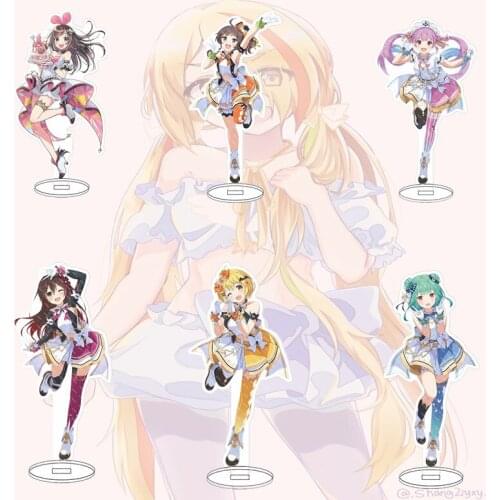 2021 Creativity Anime Zombie Land Saga Fashion Acrylic Nikaidou Standsing Student Desk Child Toy Summer Sacrifice Stand Card
