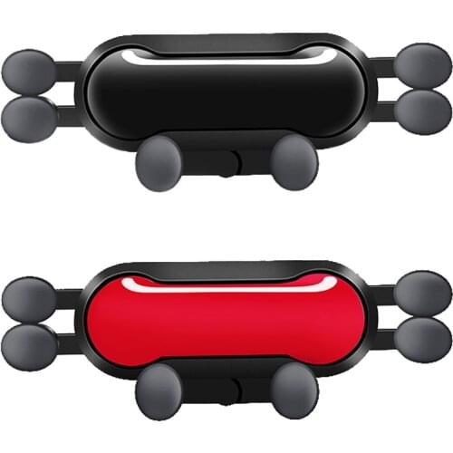 Gravity Car Phone Holder Car Air Vent Clip Mount No Magnetic Universal Mobile Phone Holder GPS Stand For iPhone For Xiaomi