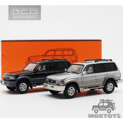 GCD 1:64 Lexus LX450 SUV Silver /black LHD Diecast Model Car