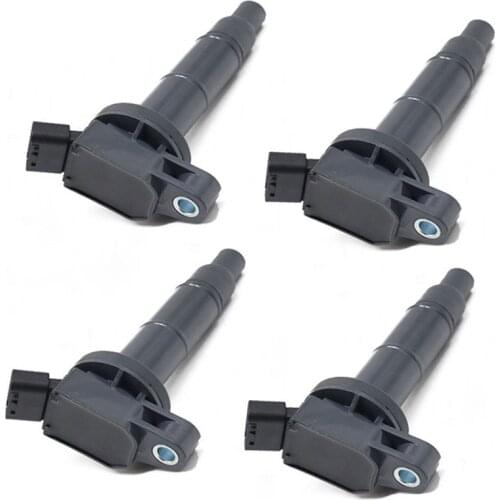 Set Of 4PCS Ignition Coil 90919-02244 For Lexus Scion For Toyota Camry Highlander RAV4 9091902244 90919-02266 9091902266 C1330