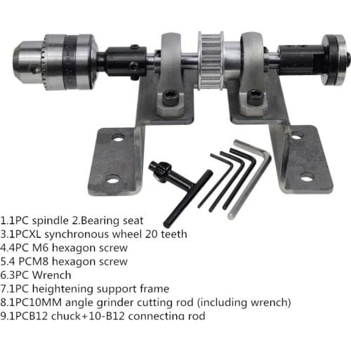 10mm shaft unpowered spindle kit