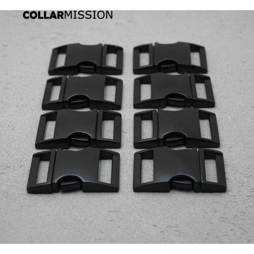 Retailing side release curved metal buckle 25mm for DIY pet collar buckles plated metal buckle high quality Zinc Alloy CK25H02