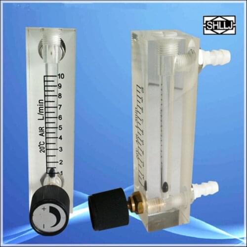 Air Oxygen Gas flow meter sensor flowmeter caudalimetro counter indicator O2 oxigen gas meter flow device switch LZQ-6 1-10L/Min