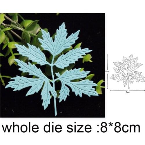 Craft dies Branch Leaf Vine Border Metal Cutting Dies Stencils Dies for DIY Scrapbooking dies Album Paper Card Embossing Die Cut
